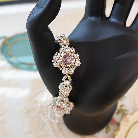 Handicraft"Galactic Whispers" Wishful Beaded Bracelet Collection